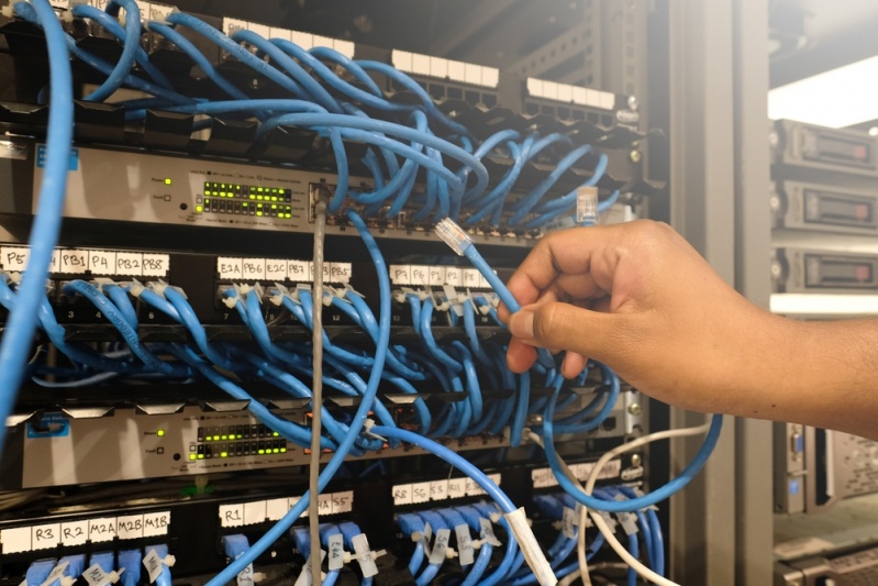 Cabeamento Estruturado Data Center Preço Pouso Alegre - Empresa de Cabeamento Estruturado