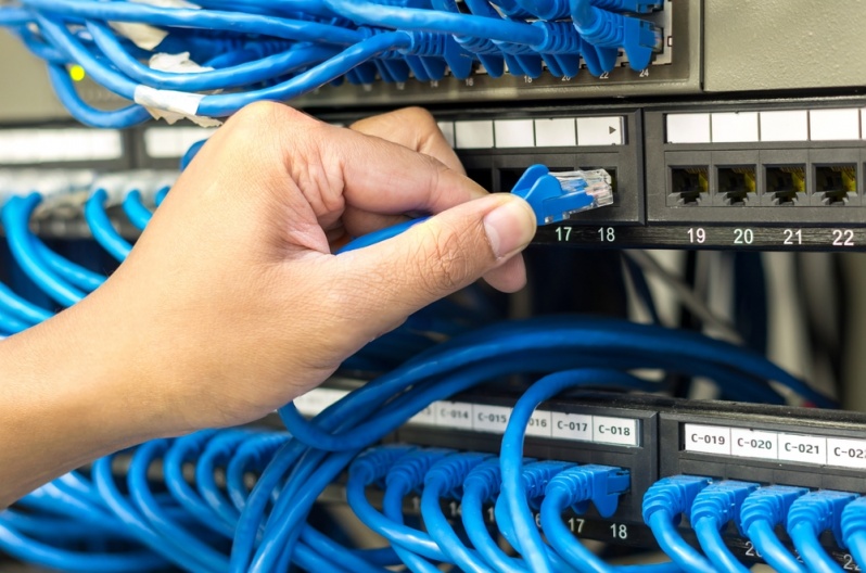 Cabeamento Estruturado de Fibra óptica na Mandirituba - Cabeamento Estruturado Data Center